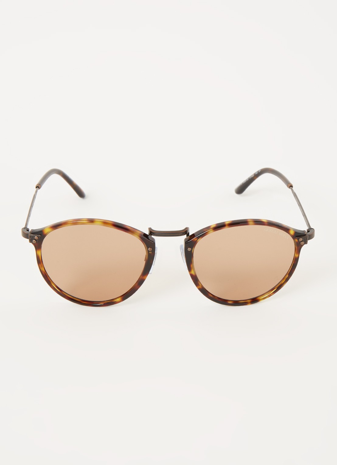 Armani Zonnebril AR318SM - voorkant 4 bruin