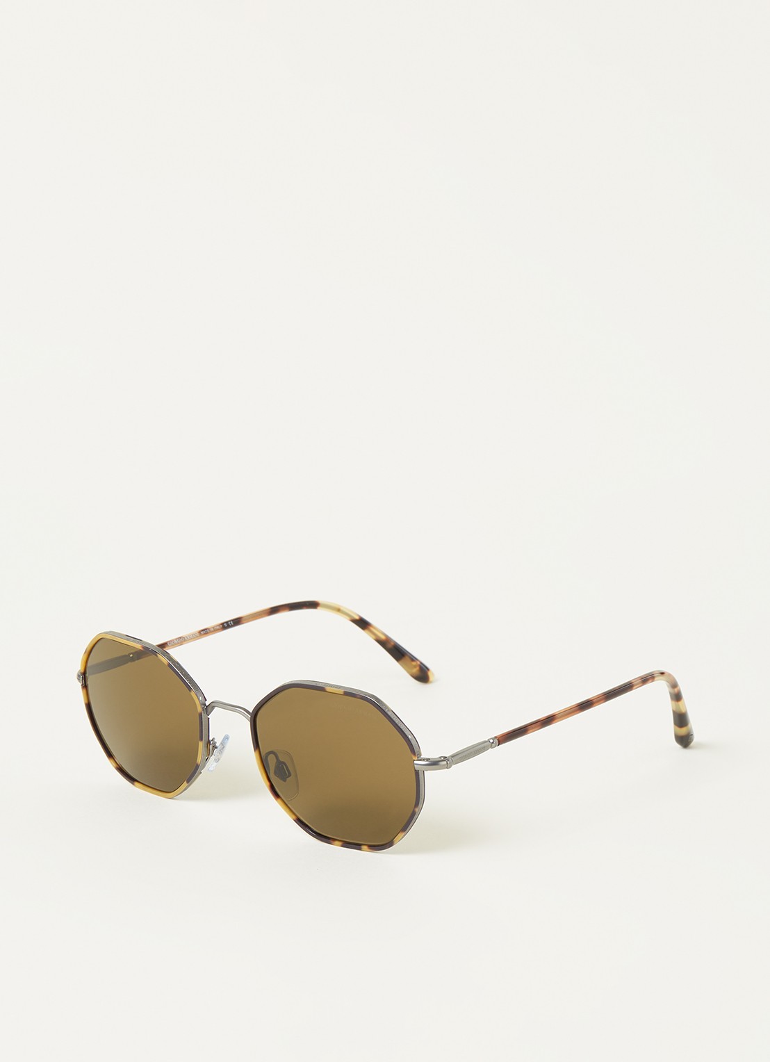 Armani Zonnebril AR6112J - voorkant 3 donkerbruin