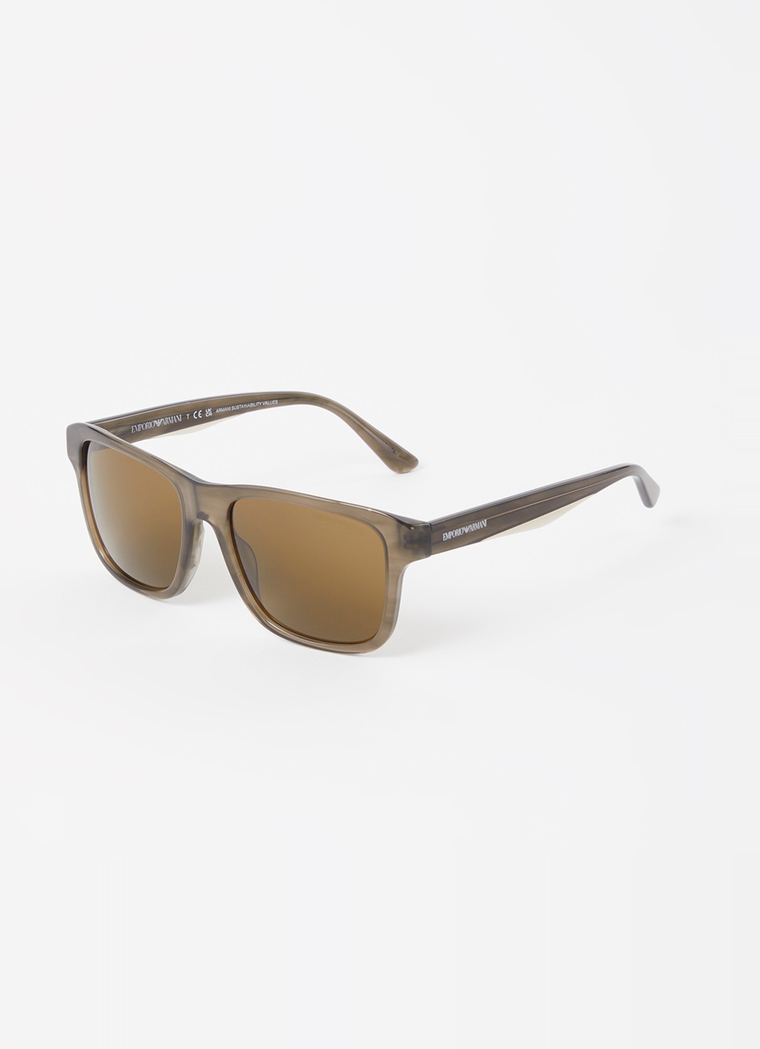 Armani Zonnebril EA4208  - voorkant bruin