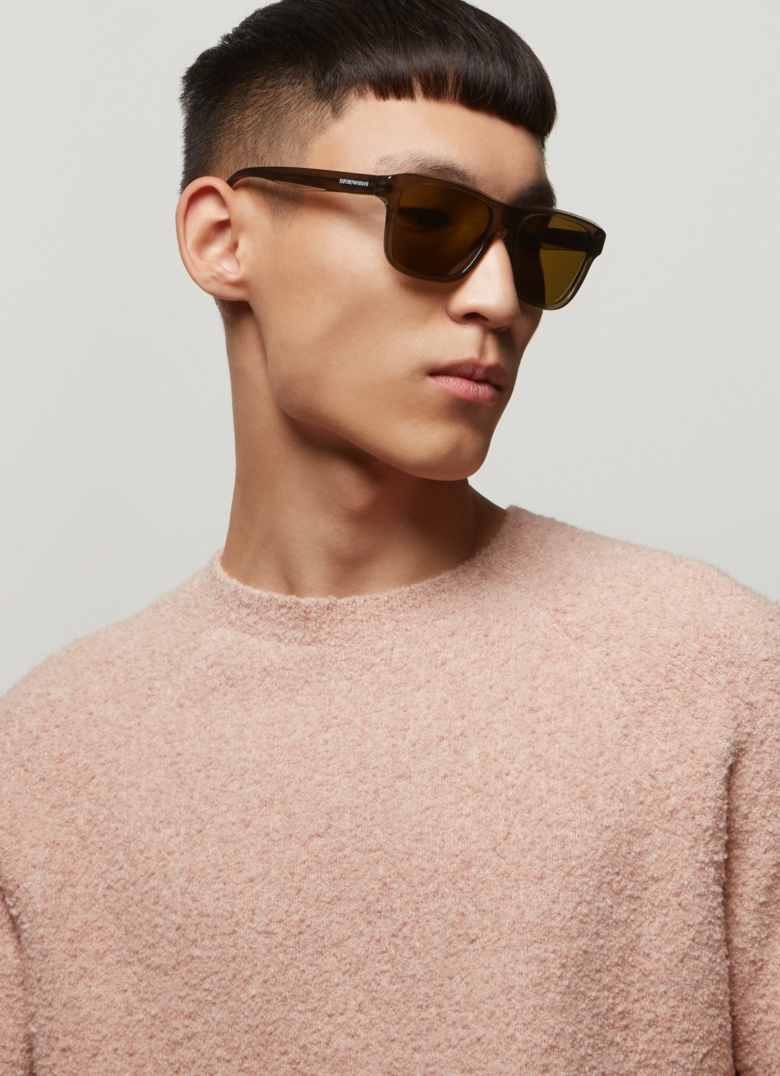 Armani Zonnebril EA4208  - voorkant 2 bruin