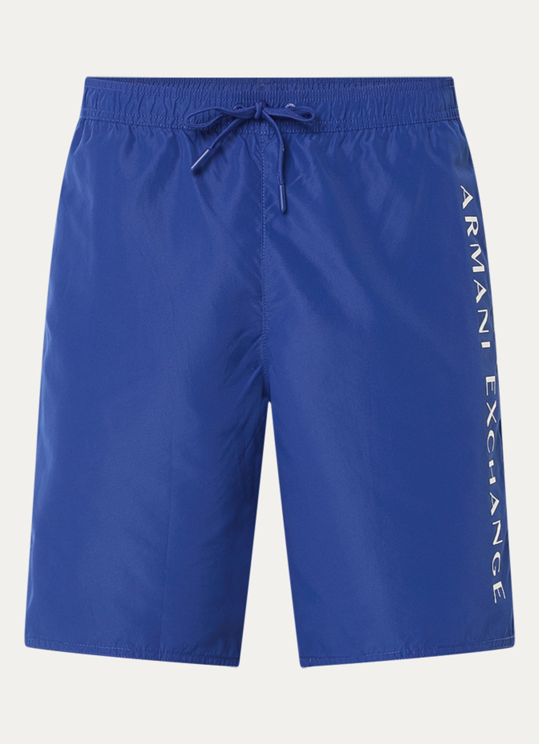 Armani Zwemshort met logo en steekzakken - voorkant 3 kobaltblauw