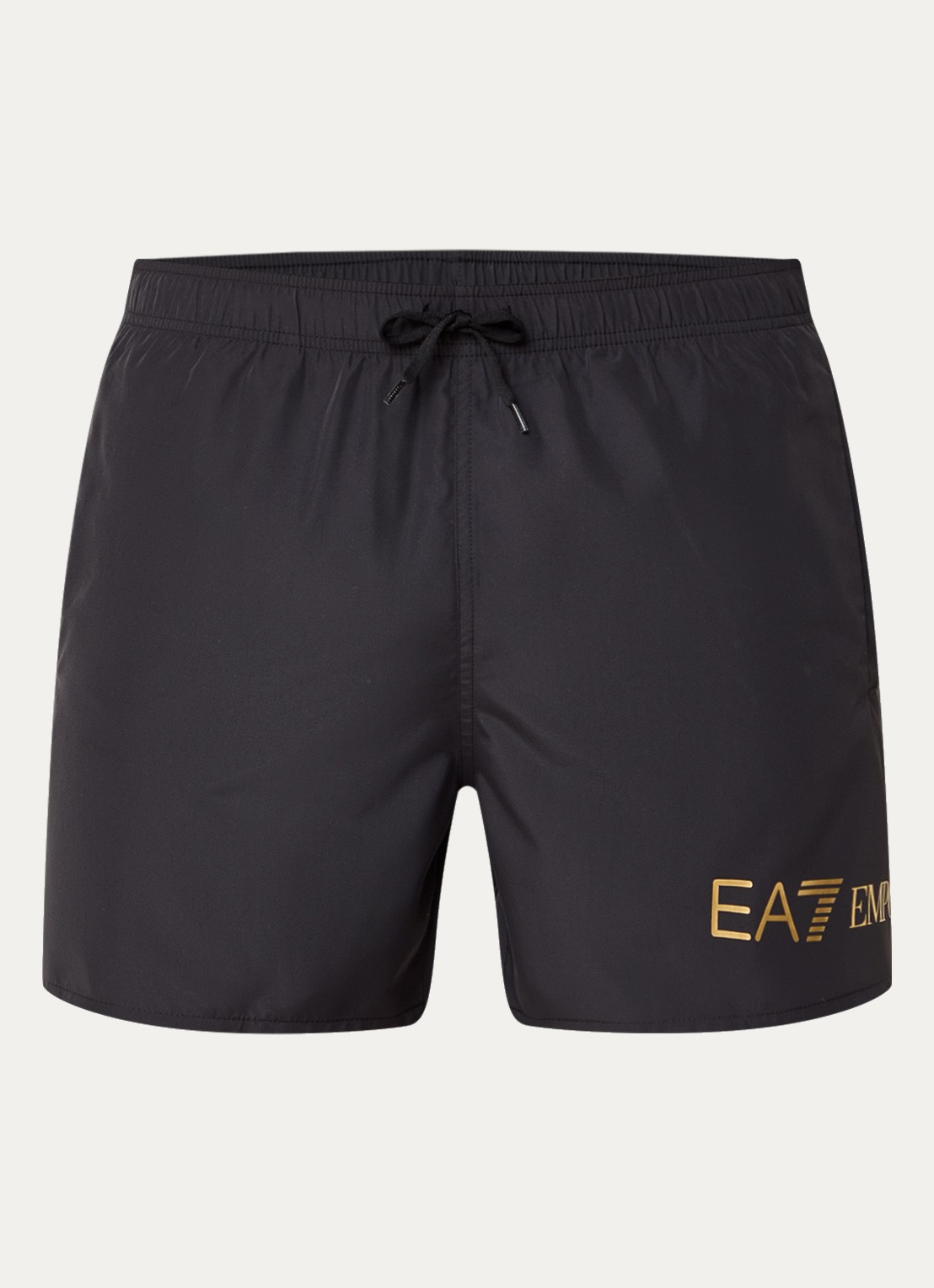 Armani Zwemshorts met logoprint  - voorkant 3 zwart