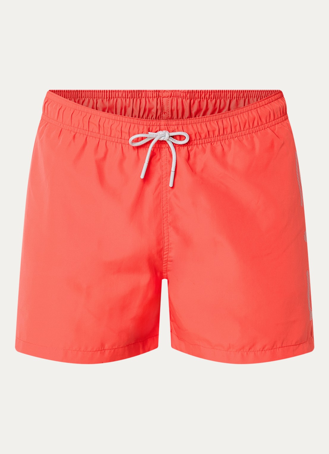 Armani Zwemshorts met logoprint - voorkant 2 kersenrood