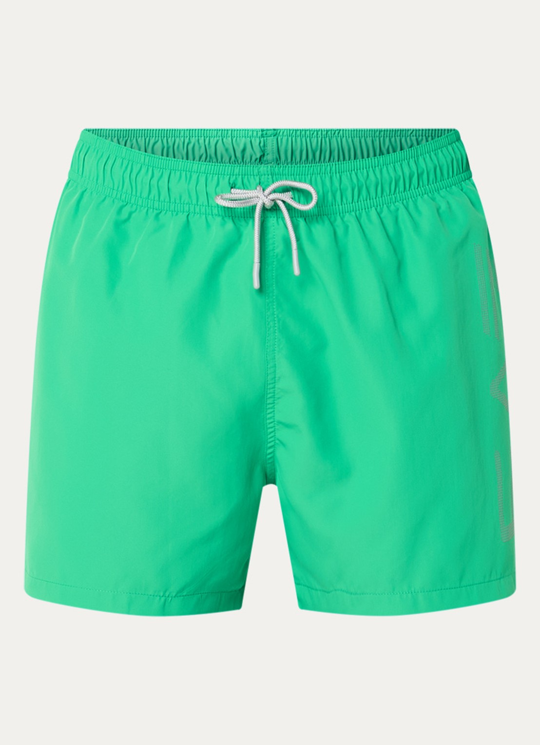 Armani Zwemshorts met logoprint - voorkant 2 groen