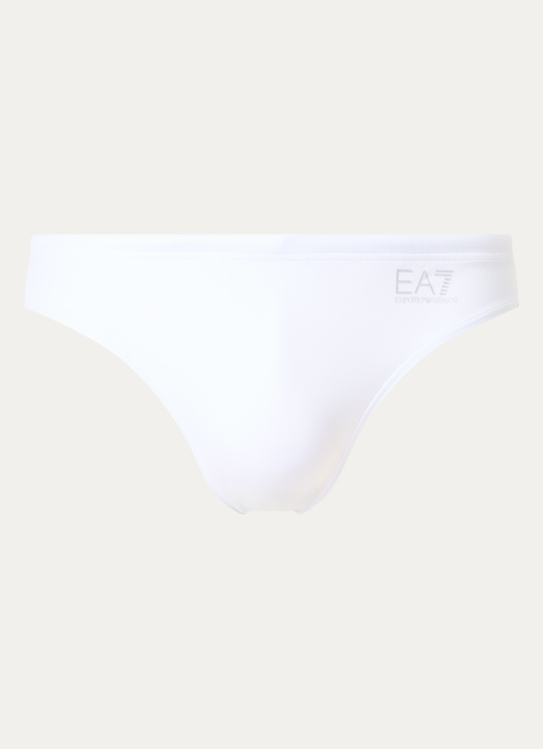 Armani Zwemslip met logo - voorkant wit