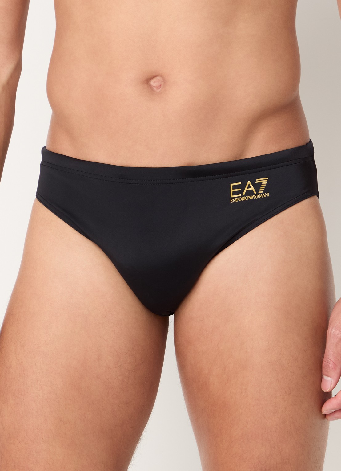 Armani Zwemslip met logo - detail 4 zwart