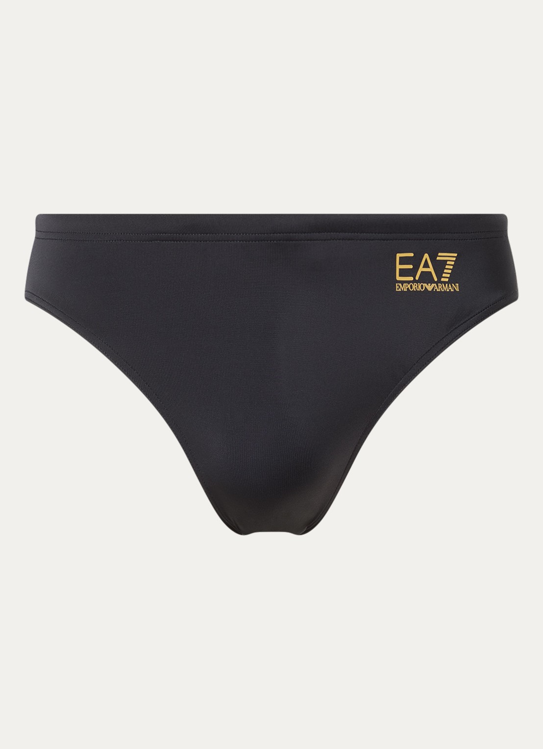 Armani Zwemslip met logo - voorkant zwart