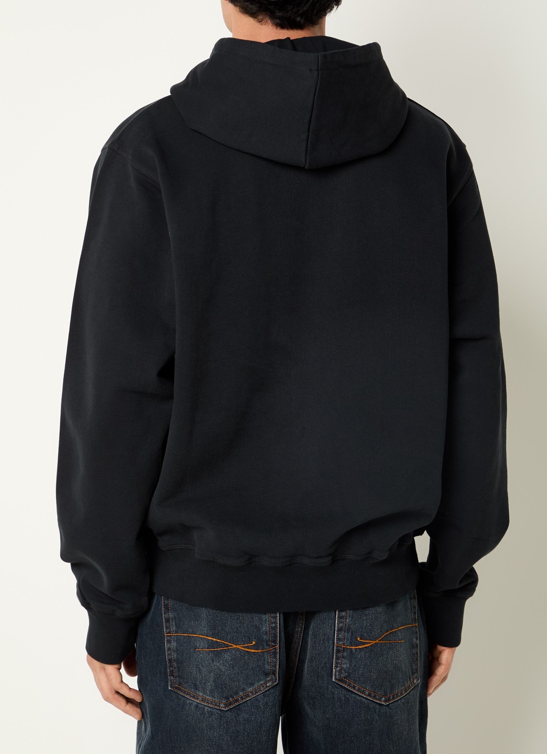 Arte Antwerp Heart hoodie met logo - achterkant 3 zwart
