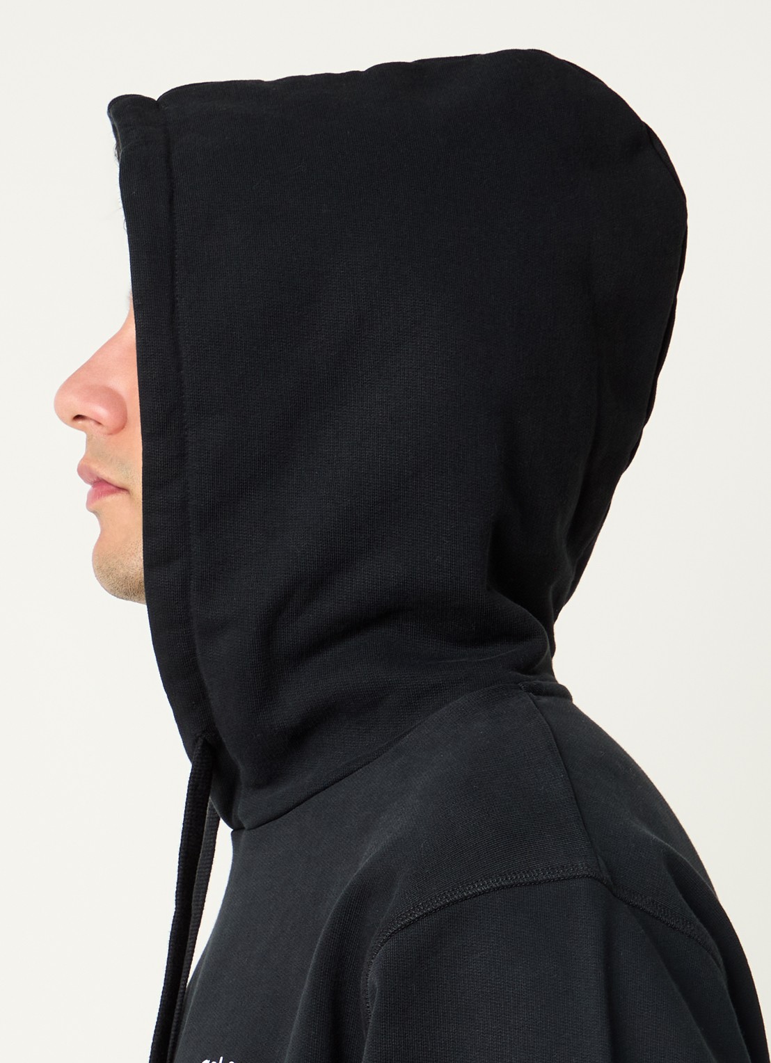 Arte Antwerp Heart hoodie met logo - detail 2 zwart
