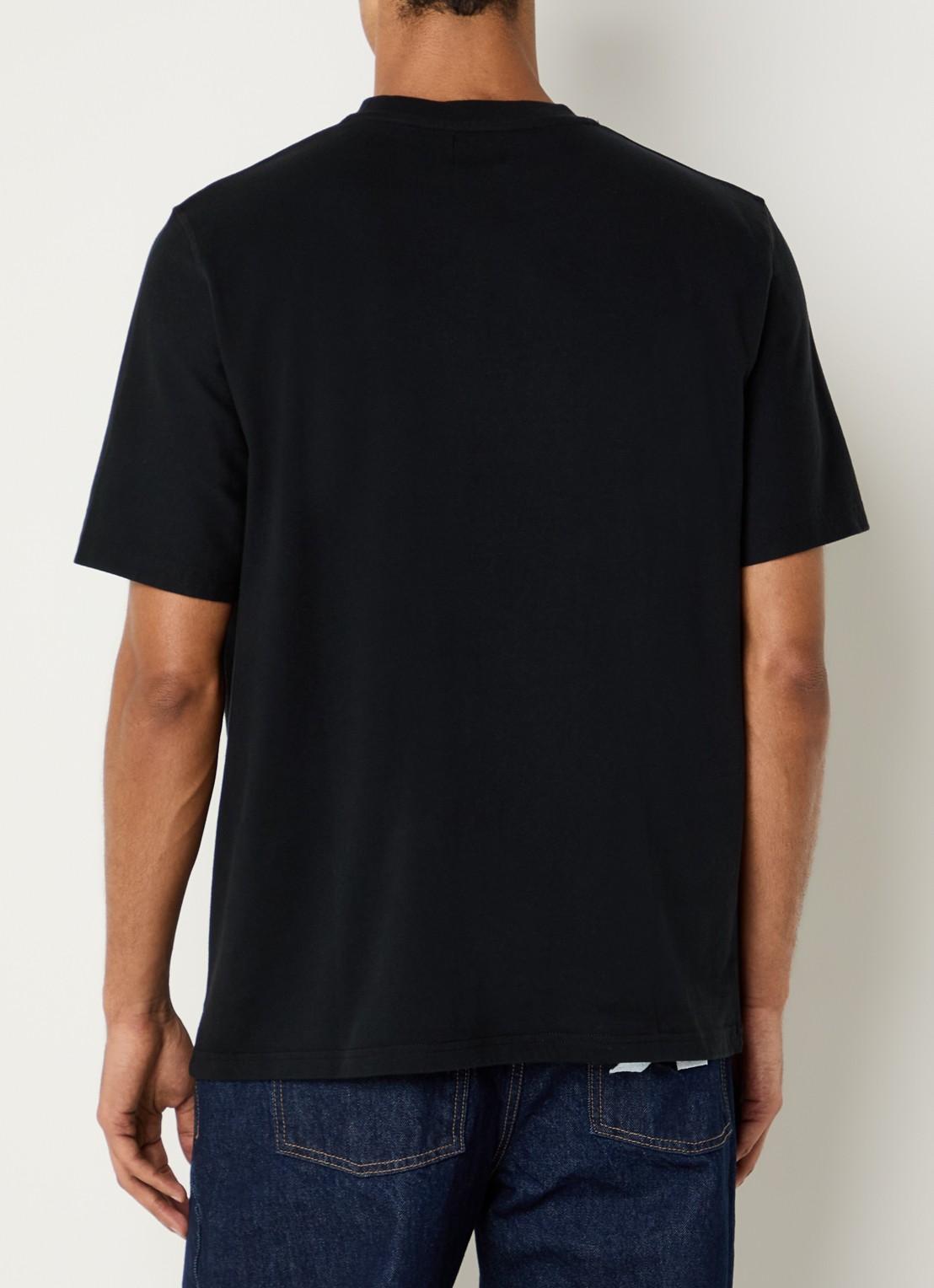 Arte Antwerp Heart T-shirt met logoborduring - achterkant 2 zwart