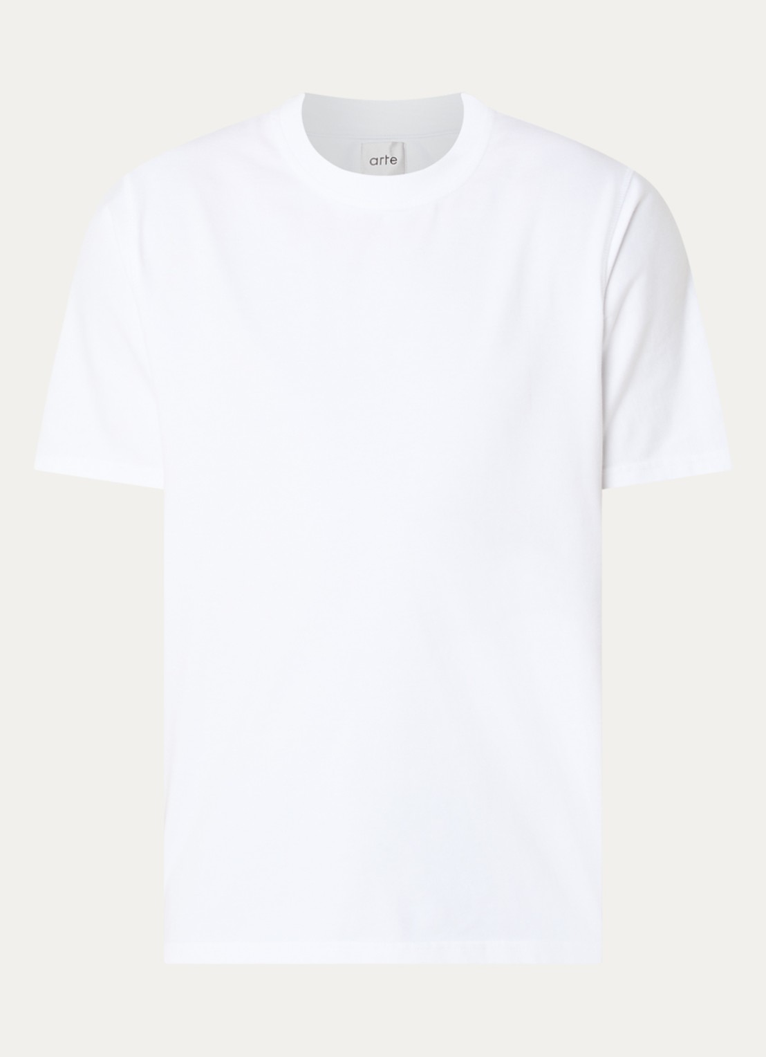 Arte Antwerp Presents T-shirt met backprint - voorkant 2 wit