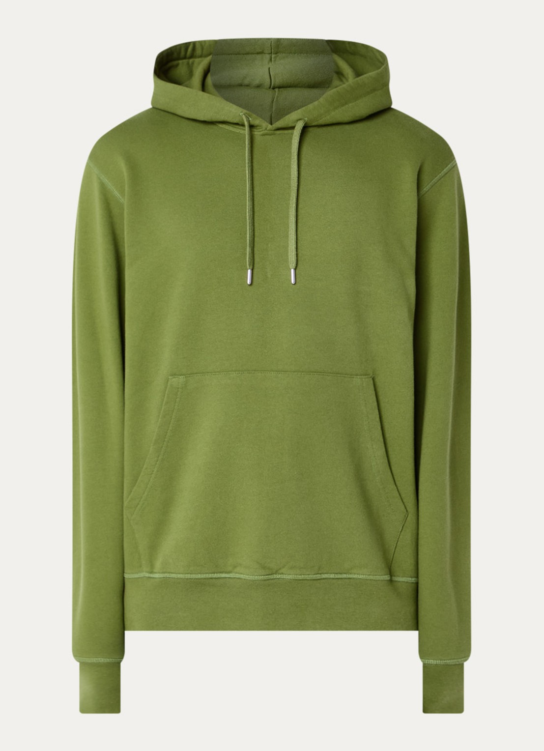 Arte Antwerp Receipt hoodie met backprint - voorkant 2 groen