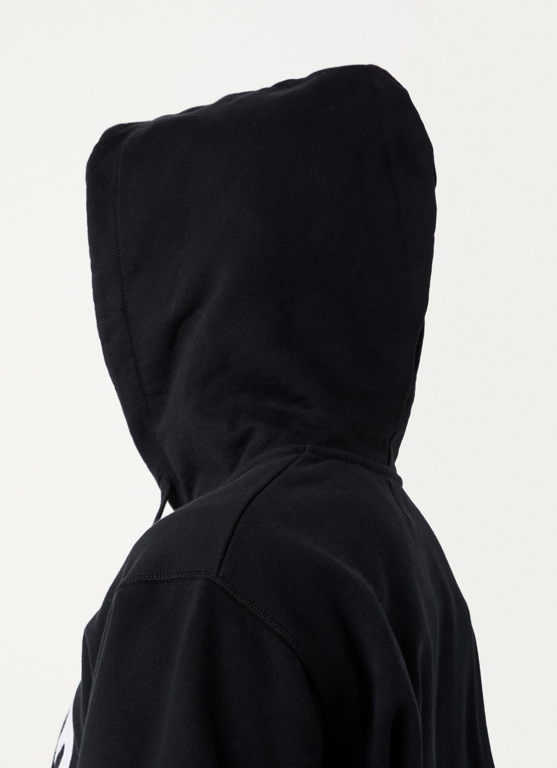 Arte Antwerp Sweatvest met capuchon en steekzakken - detail 5 zwart