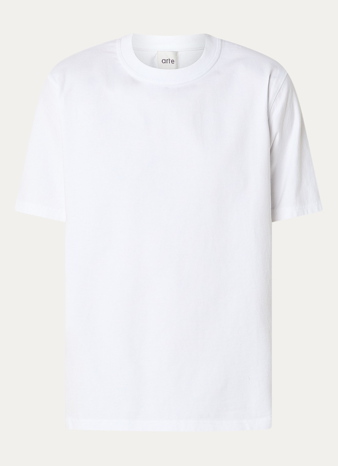 Arte Antwerp T-shirt met backprint - voorkant 2 wit