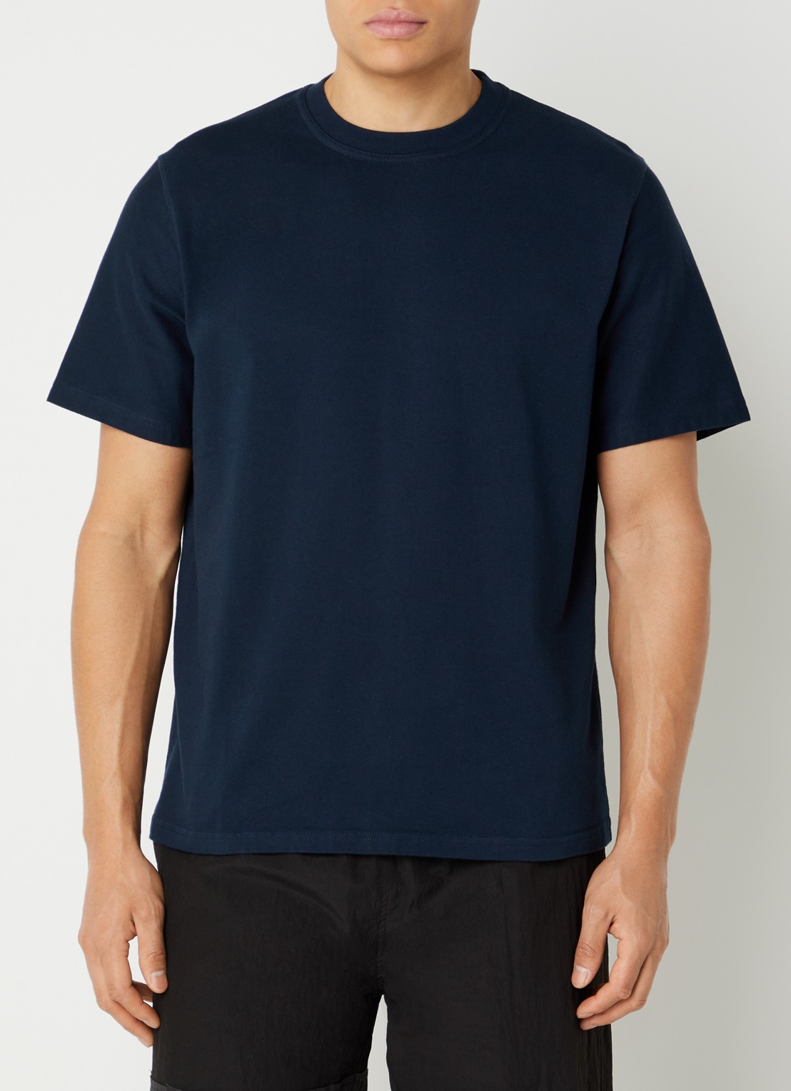 Arte Antwerp T-shirt met backprint - achterkant blauw