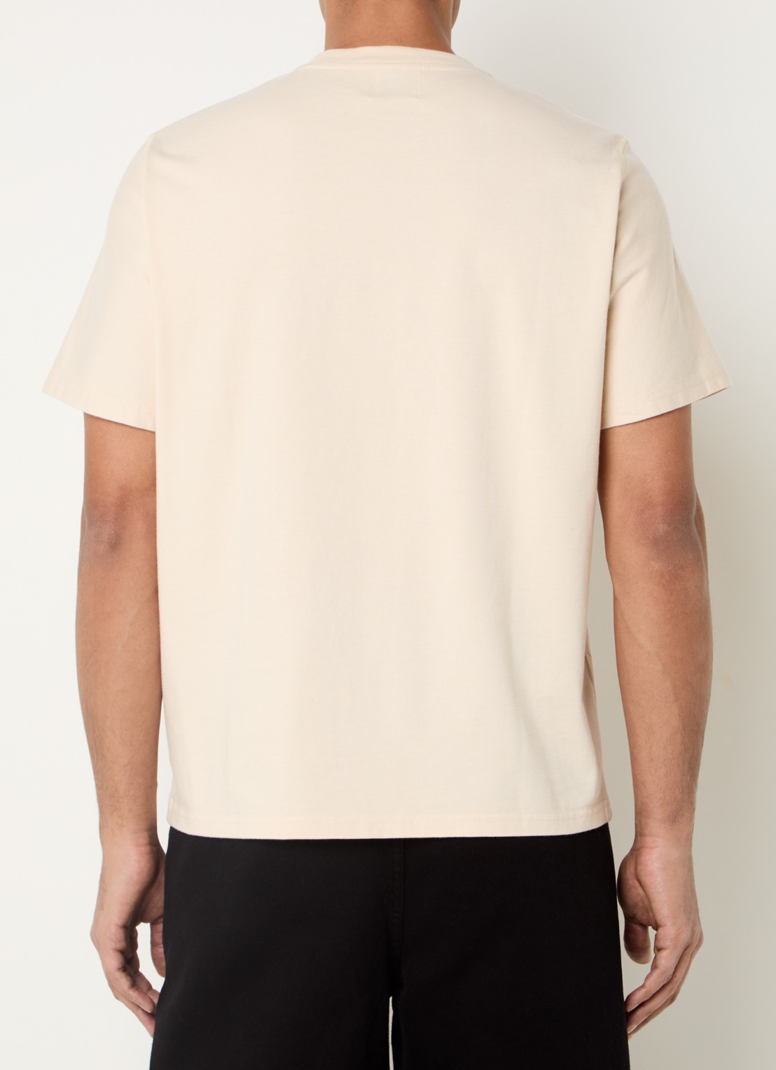 Arte Antwerp T-shirt met logoprint - achterkant 4 creme