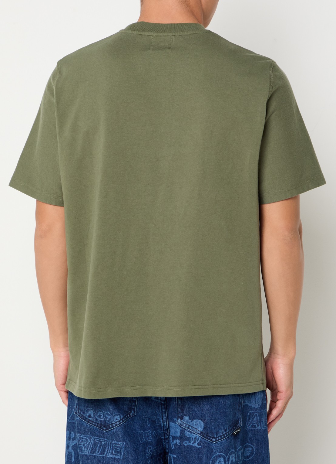 Arte Antwerp T-shirt met logoprint - achterkant groen