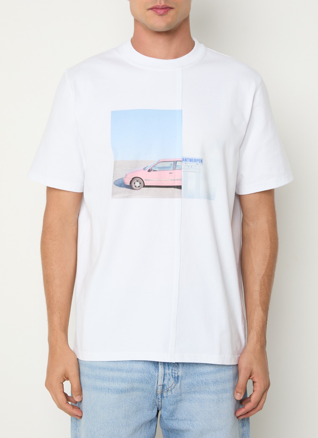 Arte Antwerp T-shirt met print - detail 4 wit