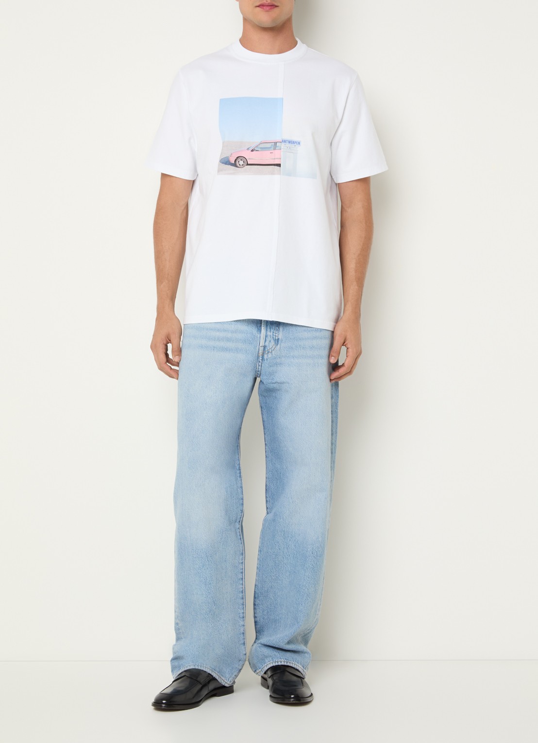 Arte Antwerp T-shirt met print - voorkant 3 wit