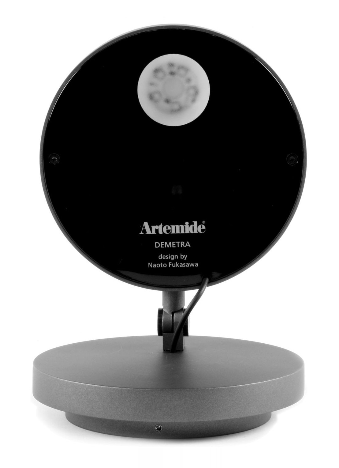 Artemide Demetra Faretto wandlamp LED met schakelaar - voorkant 6 grijs