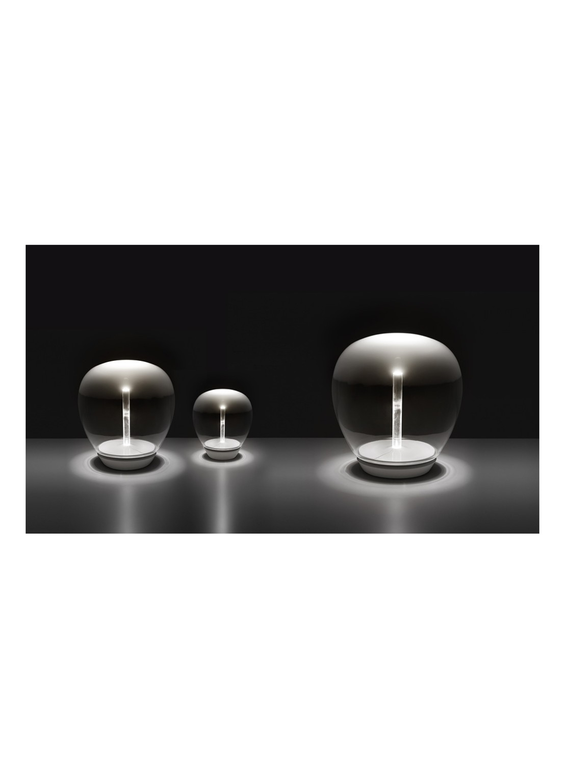 Artemide Empatia Tavolo tafellamp LED - voorkant 3 gebroken wit