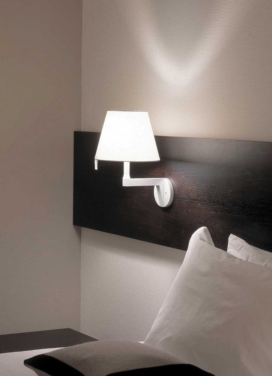 Artemide Melampo wandlamp zonder schakelaar - voorkant 2 metaal