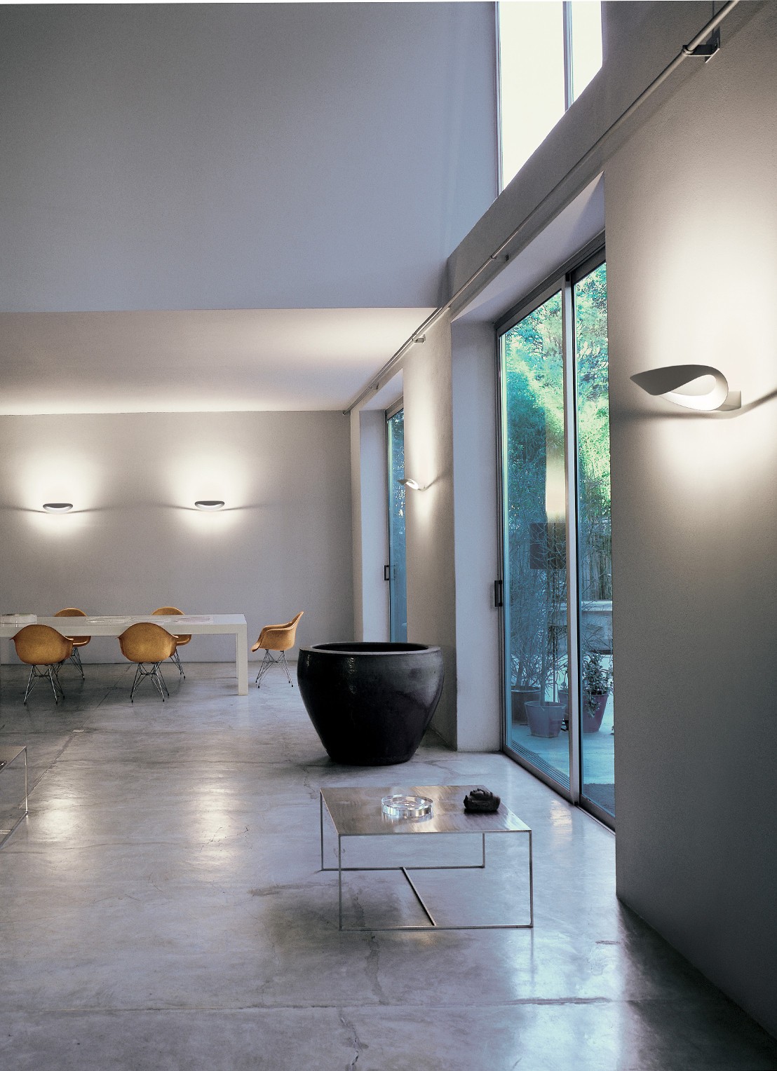 Artemide Mesmeri wandlamp - voorkant 2 wit