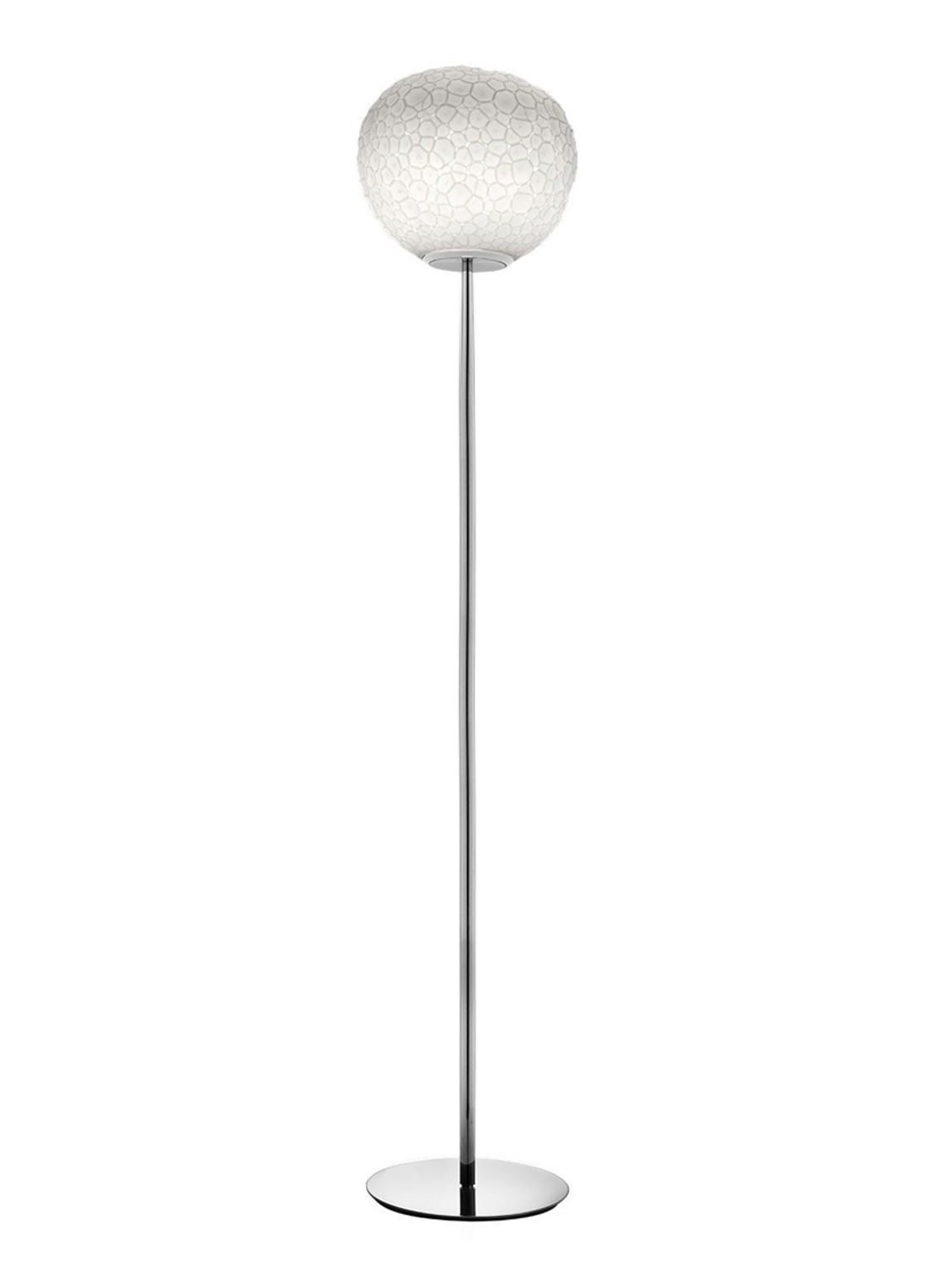 Artemide Meteorite 35 Stelo Terra vloerlamp - voorkant 2 gebroken wit