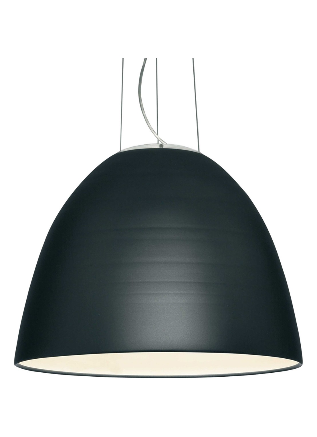 Artemide Nur hanglamp LED 43 x Ø55 cm - voorkant grijs