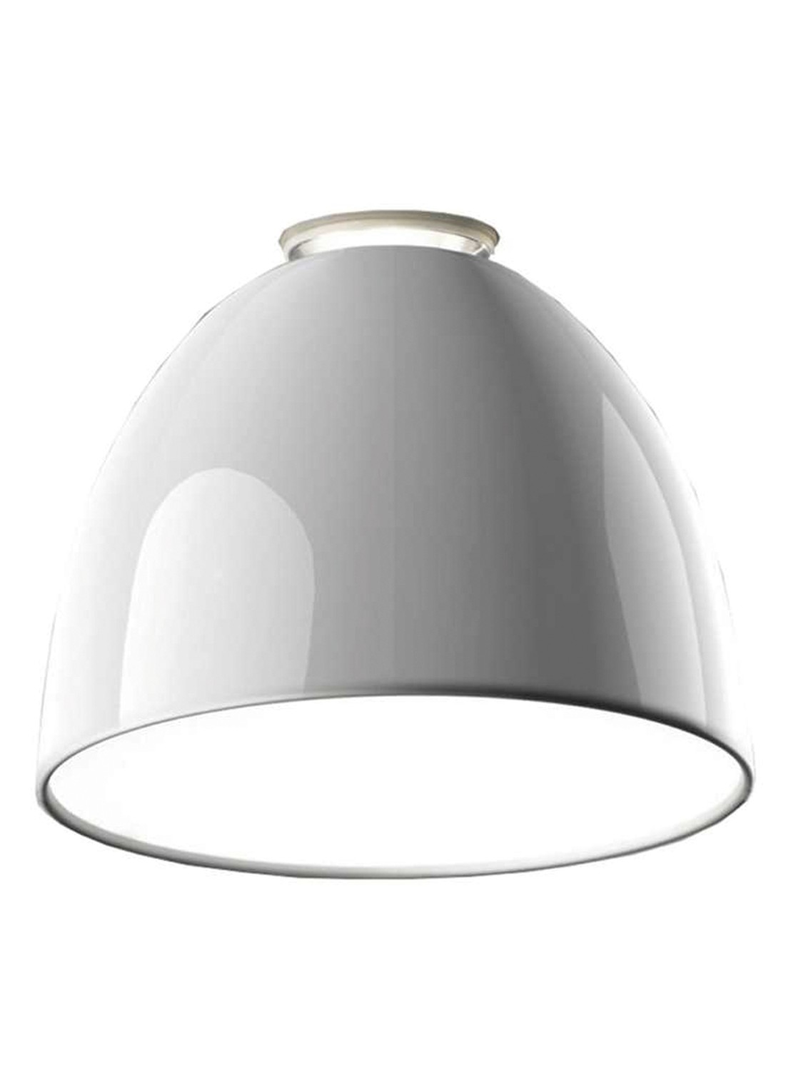 Artemide Nur mini gloss plafondlamp - voorkant wit