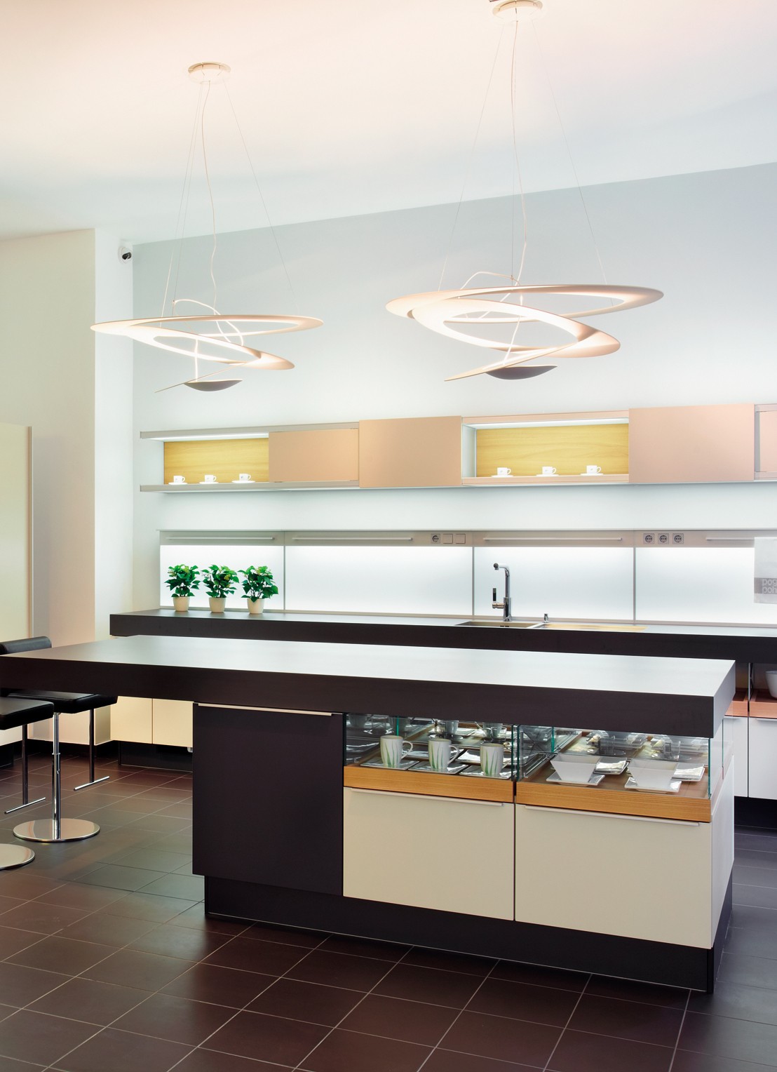 Artemide Pirce Micro Sospensione hanglamp LED - detail 3 wit