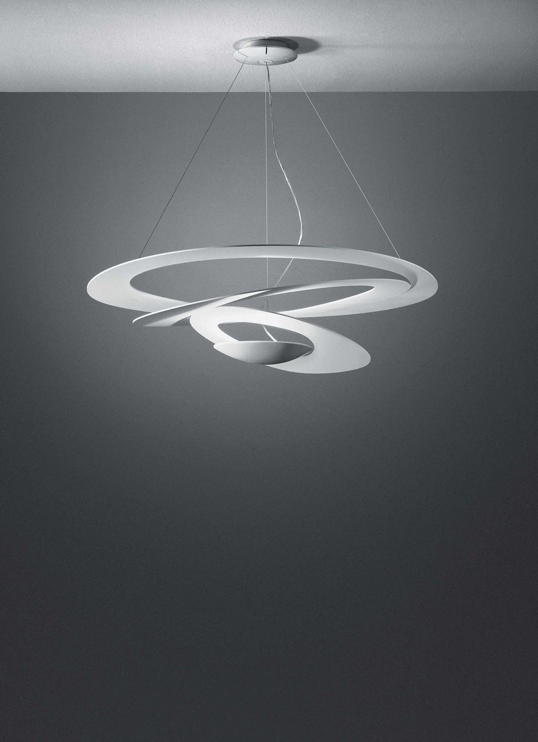 Artemide Pirce mini hanglamp - detail gebroken wit