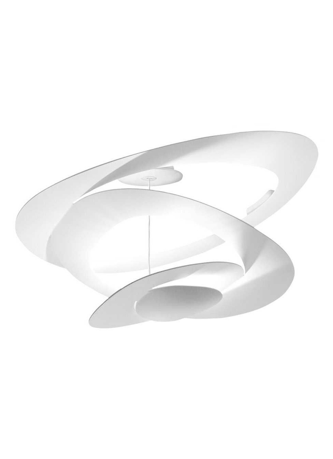 Artemide Pirce Mini plafondlamp retrofit - voorkant wit