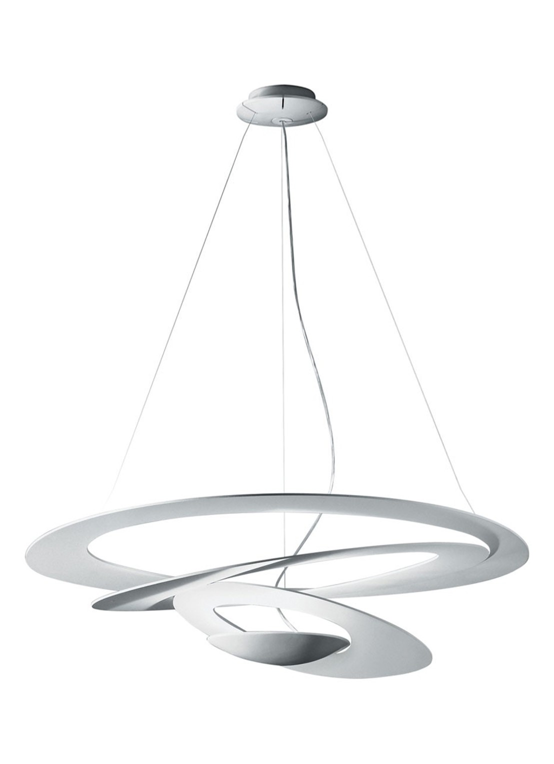 Artemide Pirce Mini Sospensione hanglamp LED 58 x 67 x 69 cm - voorkant 6 wit