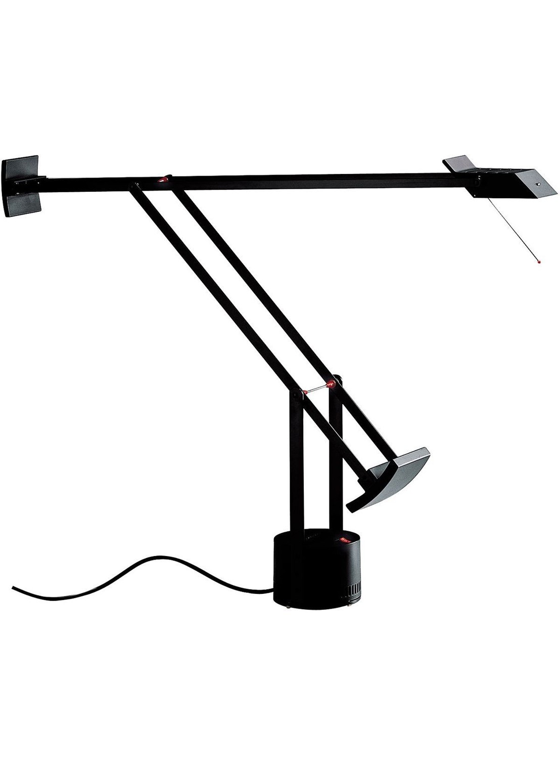 Artemide Tizio 35 bureaulamp  - voorkant zwart