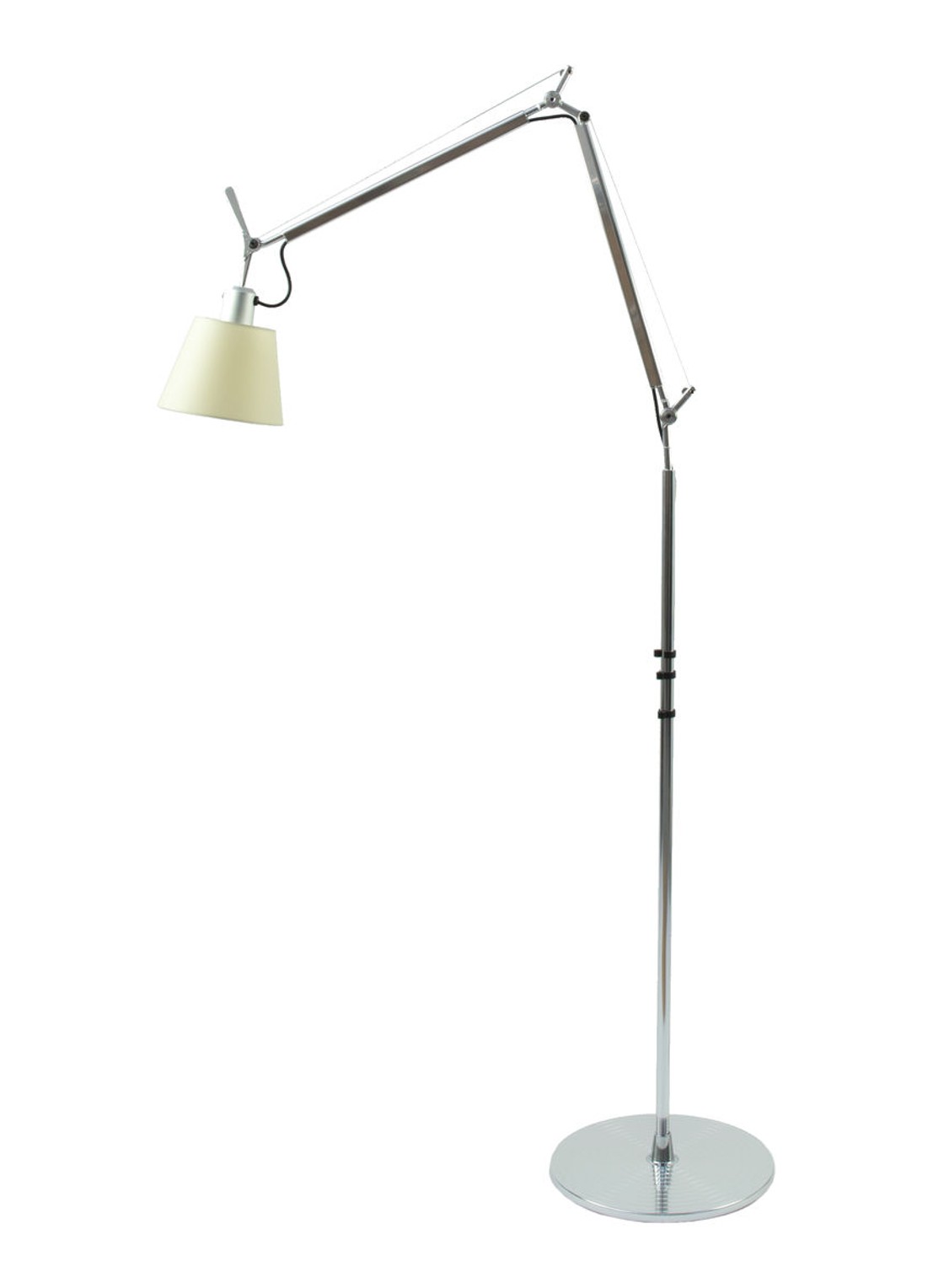 Artemide Tolomeo Basculante Terra vloerlamp 226 x Ø33 cm - voorkant creme