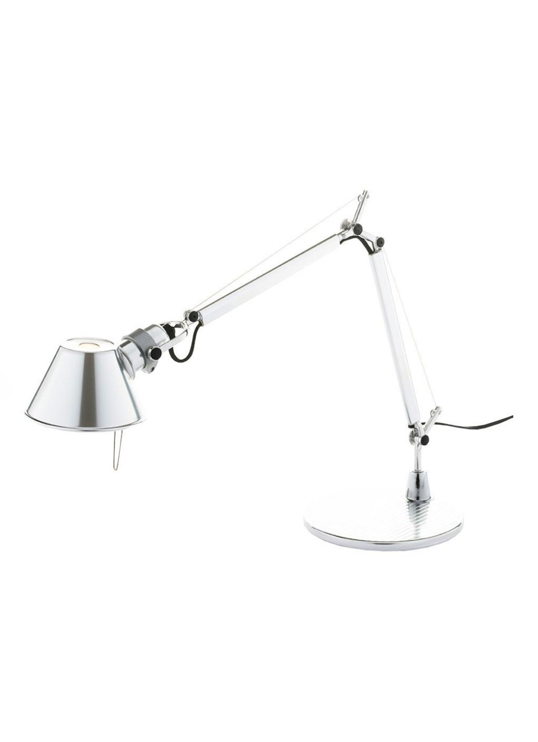 Artemide Tolomeo Micro bureaulamp  - voorkant grijs