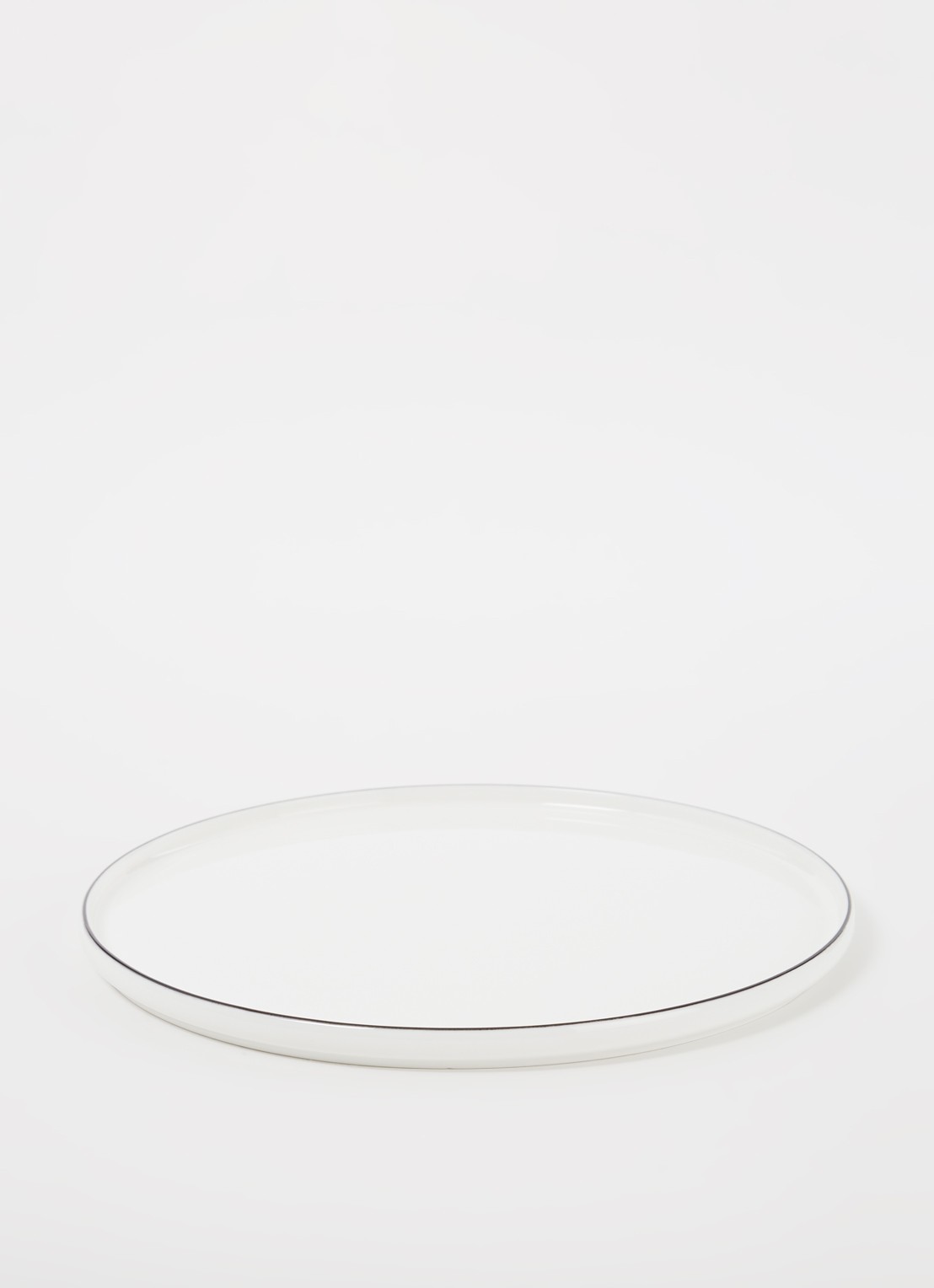 ASA Á Table Ligne Noire dinerbord 26,5 cm - voorkant 2 wit
