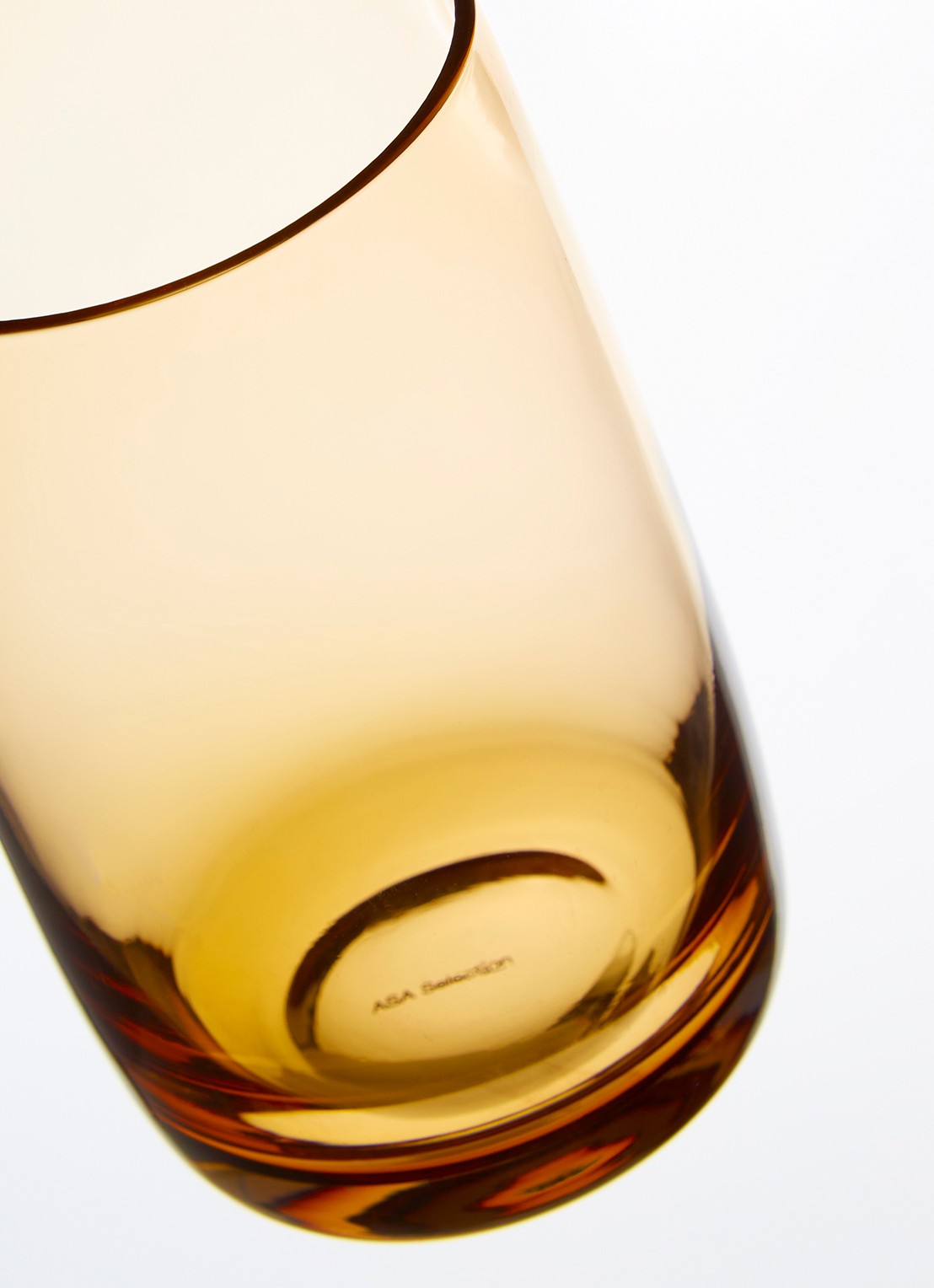 ASA Londrinkglas 40 cl - voorkant 2 okergeel