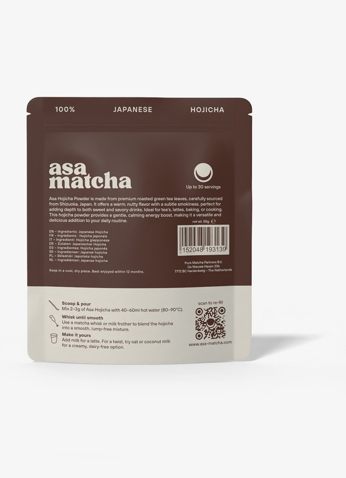 ASA Matcha Hojicha 50 gram - detail undefined