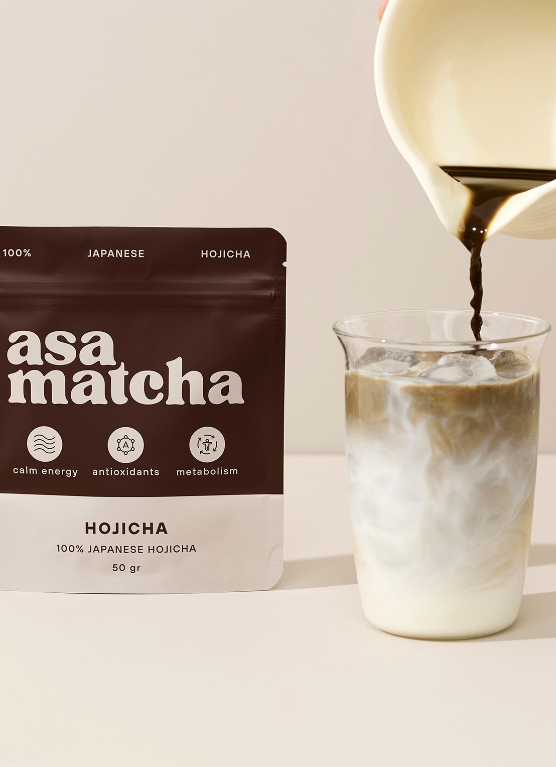 ASA Matcha Hojicha 50 gram - voorkant 5 undefined
