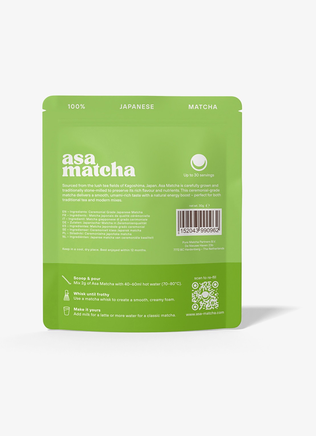ASA Matcha Matcha Ceremonial Kagoshima 30 gram - detail undefined