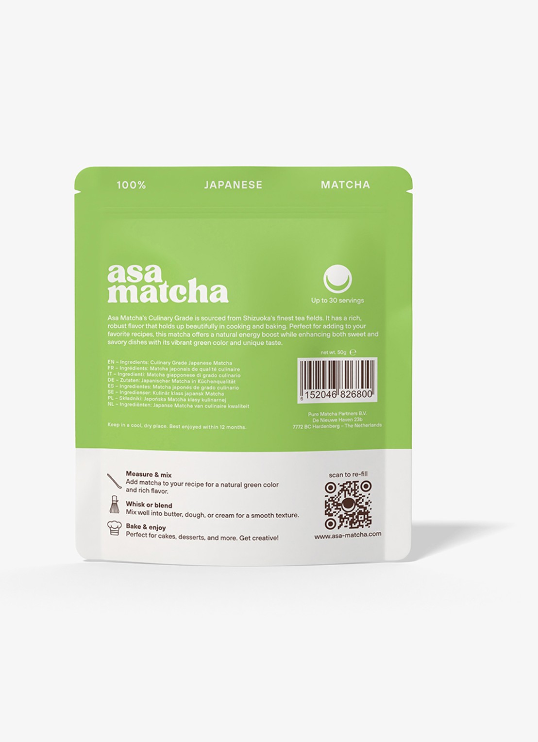 ASA Matcha Matcha Culinary 50 gram - detail undefined