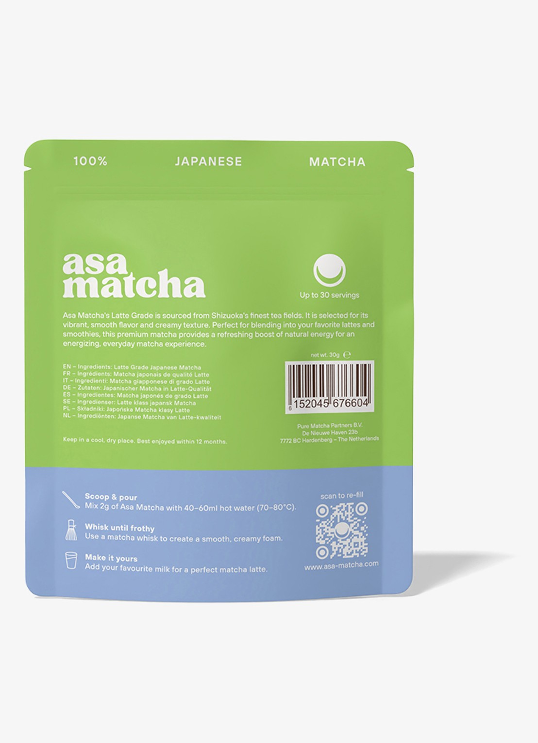 ASA Matcha Matcha Latte Shizuoka 30 gram - detail undefined