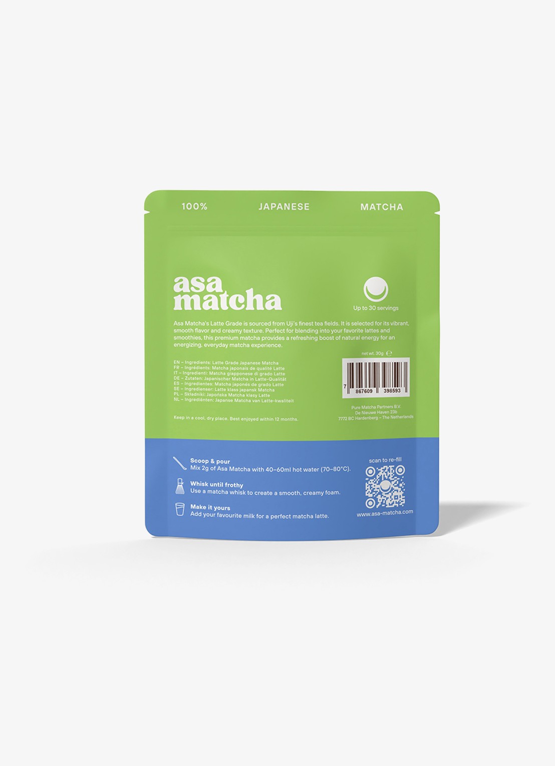ASA Matcha Matcha Latte UJI 30 gram - detail 3 undefined