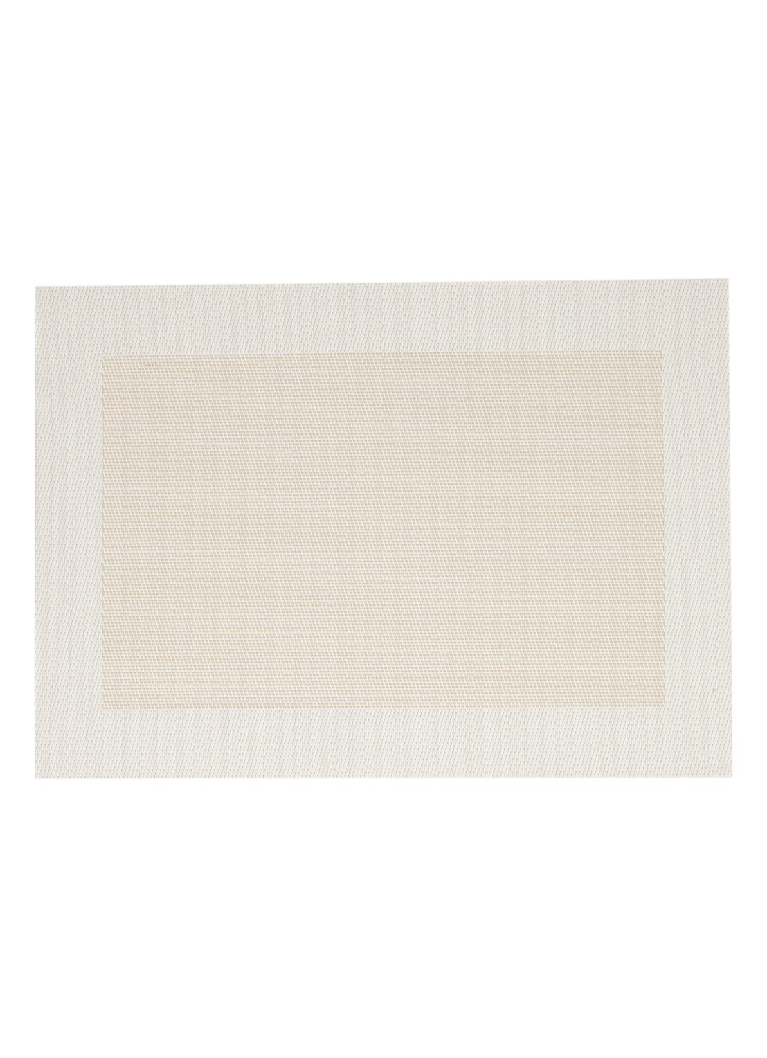 ASA Placemat 33 x 46 cm - voorkant gebroken wit