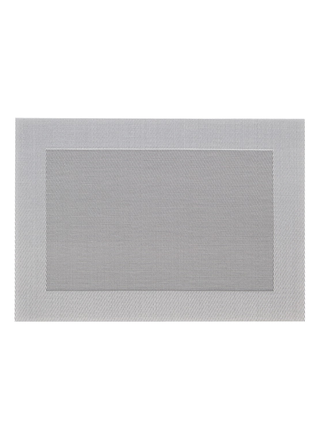ASA Placemat 33 x 46 cm - voorkant zilver