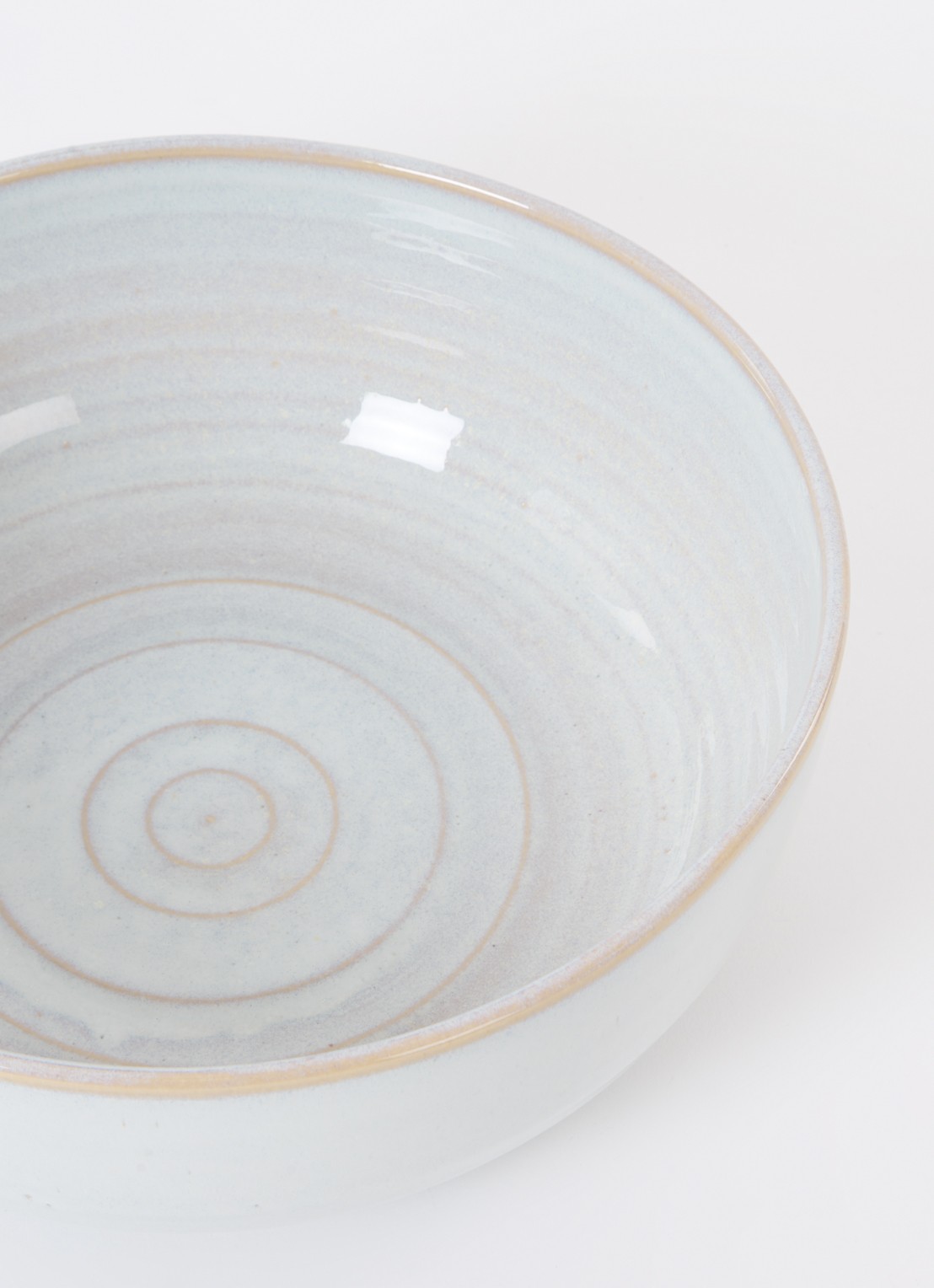 ASA Poké saladeschaal 25 cm - detail gebroken wit