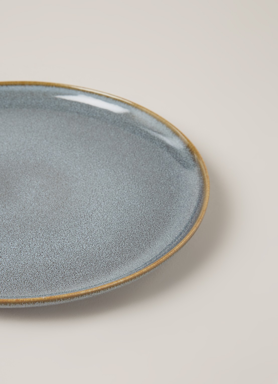 ASA Saisons dinerbord 26 cm - detail blauwgrijs