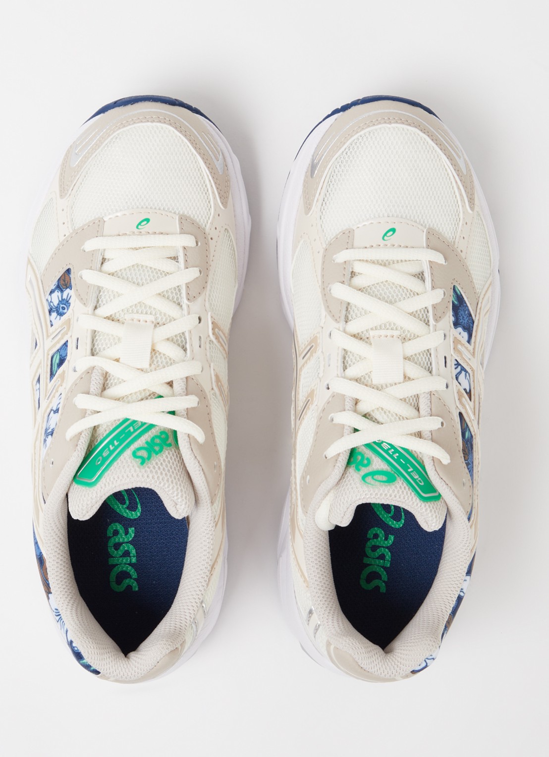 ASICS Gel-1130 Pack sneaker met mesh details - detail 3 gebroken wit